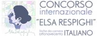 Concorso Internazionale Elsa Respighi, Liriche da camera ottonovecento Italiano