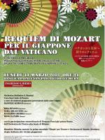 Locandina Concerto dal Vaticano per il Giappone