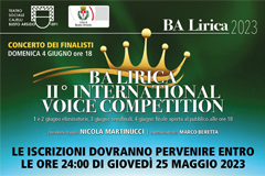 BA Lirica International Voice Competition 2023