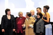 Inaugurazione 2016 Conservatorio Dall'Abaco, presentazione del Libro Elsa Respighi con Zecchinelli, Procaccini, Pizzoli (nipote di Elsa) Podarra, Lia Lantieri e vincitrici 2015