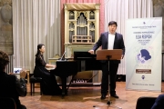 Inaugurazione 2018 Salotto Clara Boggian, Conservatorio Dall'Abaco di Verona. DUO Gao Sichen (ten)- Sanae Yumoto (pf)