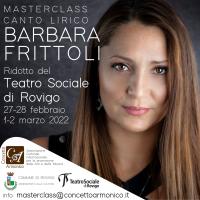 Masterclass di canto lirico al Ridotto del Teatro Sociale di Rovigo con il soprano Barbara Frittoli