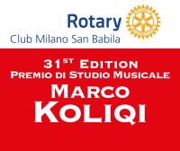 Premio di Studio Musicale “Marco Koliqi” XXXI Edizione