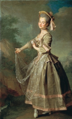 Catherine Nelidova nei panni di Serpina (di Dmitry Levitzky, 1773)